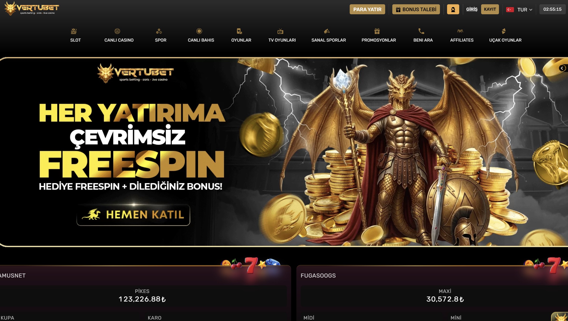 vertubet yüksek alarm